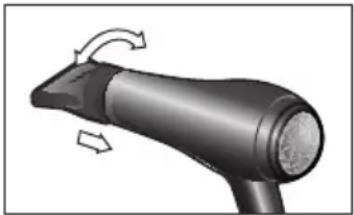 BOSCH Classic Coiffeur Ion PHD7962GBC - Ακροφύσιο styling - 1
