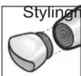 BOSCH Style to Go PHD1151 - Stylingmunstycke - 1