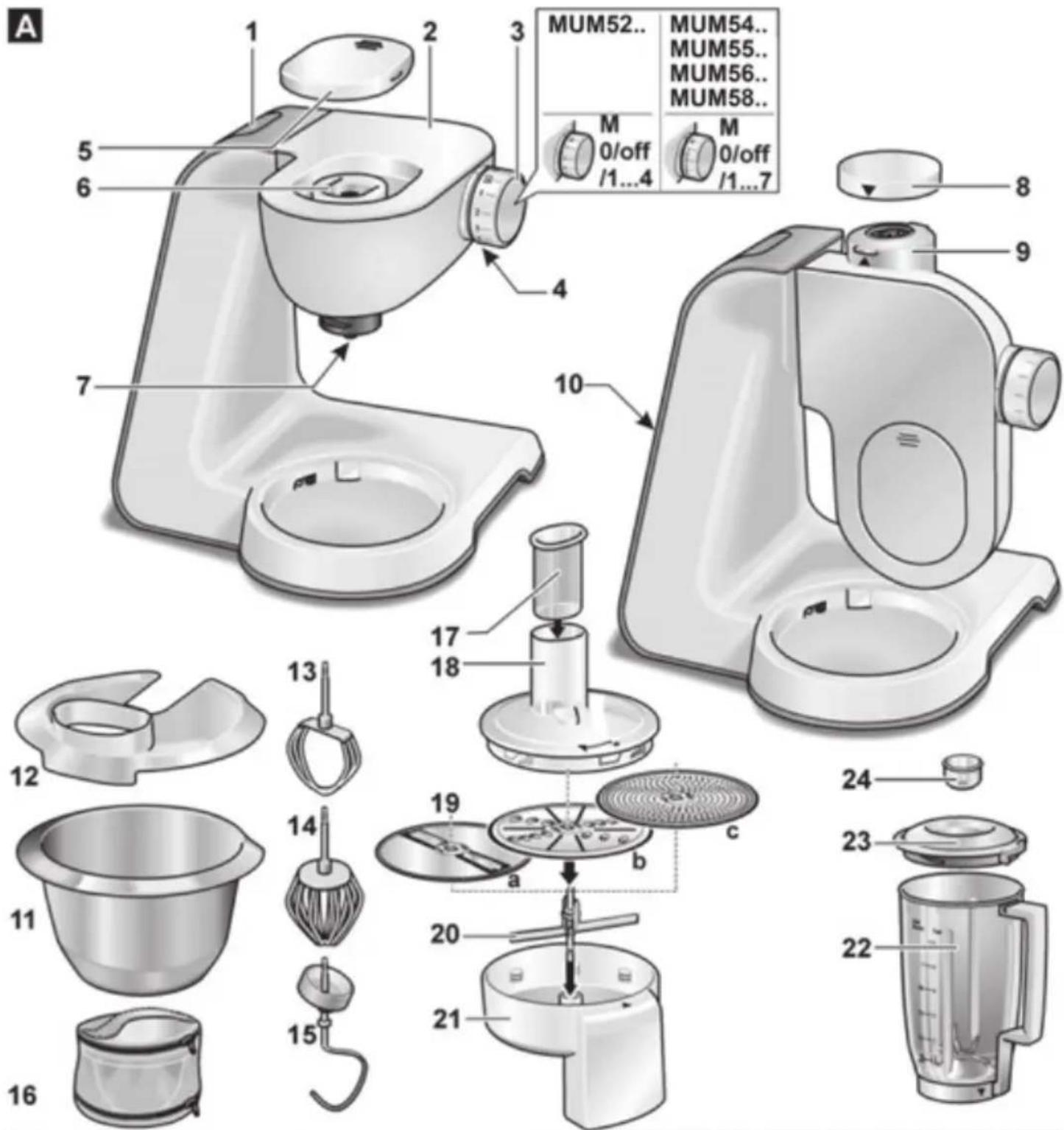 BOSCH MUM58225 - Beachten Sie unser weiteres Kundendienst-Angebot: - 2