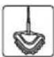 BOSCH MaxxiMUM MUMXL20P - Degkrok "High performance" med degavvisare (16) - 1