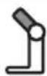 BOSCH StartLine MUM50E32DE - Regolazione della posizione di lavoro: - 5