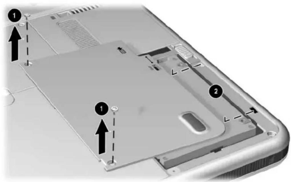 HP Compaq TC1100 - Remplacement du disque dur système - 2