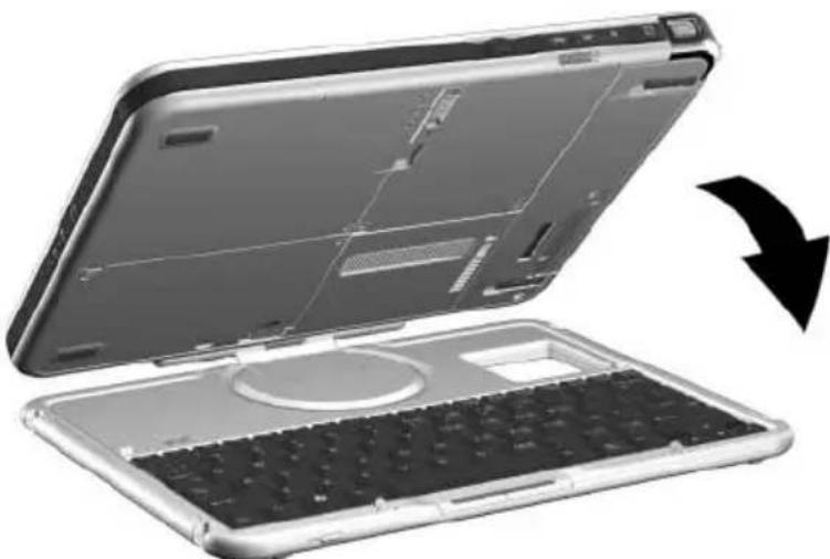 HP Compaq TC1100 - Fermetre du PC Tablette et du clavier - 2