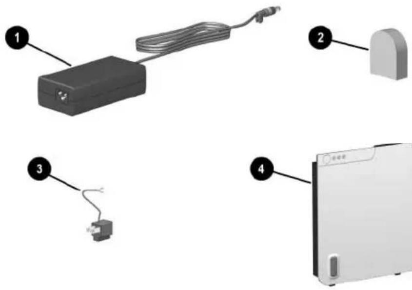 HP Compaq TC1100 - Adaptateurs et accessoires - 1