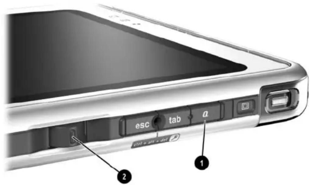 HP Compaq TC1100 - Utilisation de Q Menu - 1