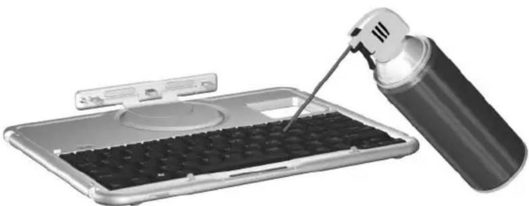HP Compaq TC1100 - Nettoyage du clavier du PC Tablette - 2