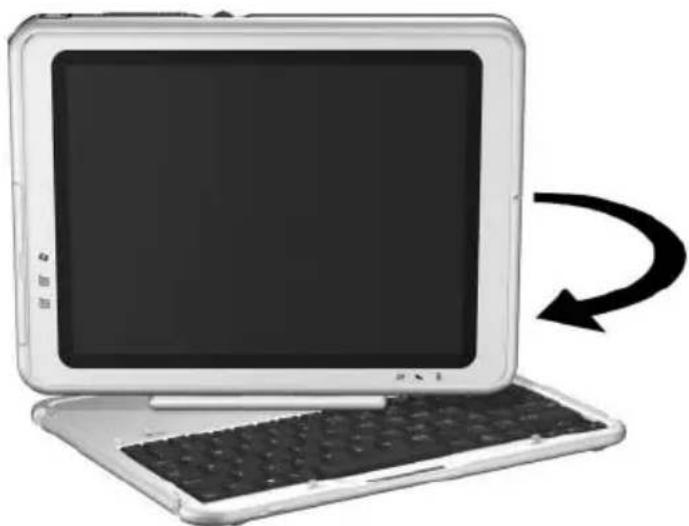 HP Compaq TC1100 - Fermetre du PC Tablette et du clavier - 1