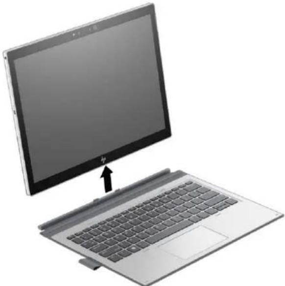HP Elite x2 1013 G3 - Connexion du clavier - 2
