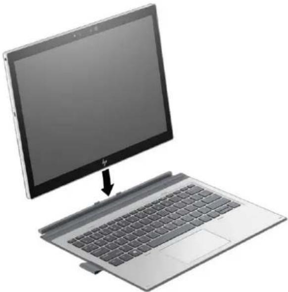 HP Elite x2 1013 G3 - Connexion du clavier - 1
