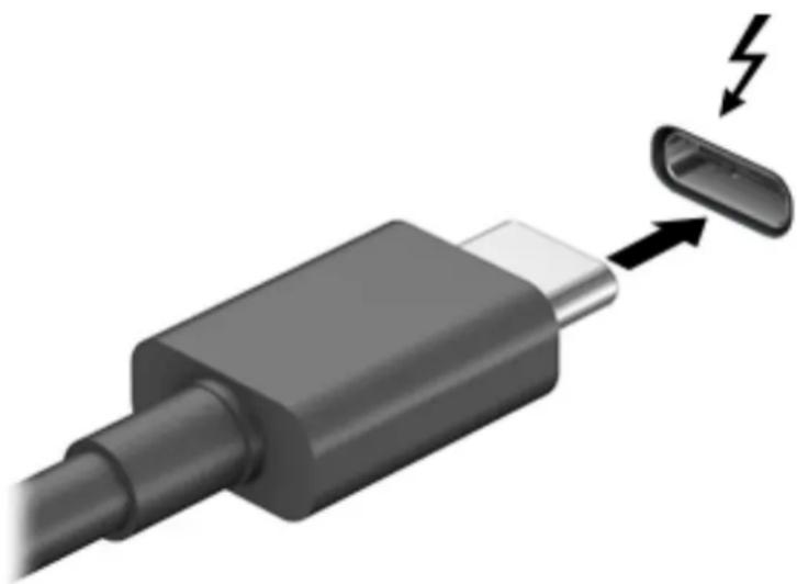 HP Elite x2 1013 G3 - Connexion d'un périphérique Thunderbolt à l'aide d'un câble USB de type C (certains produits uniquement) - 2