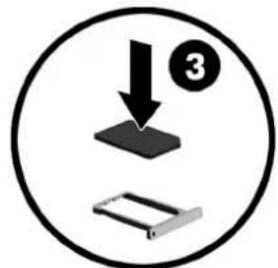 HP Pro Slate 8 - Installation d'une carte nano SIM (certaines tablettes uniquement) - 3