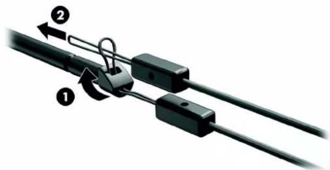 HP Pro Slate 10 EE G1 Healthcare - Rangement du stylet sur la tablette - 1