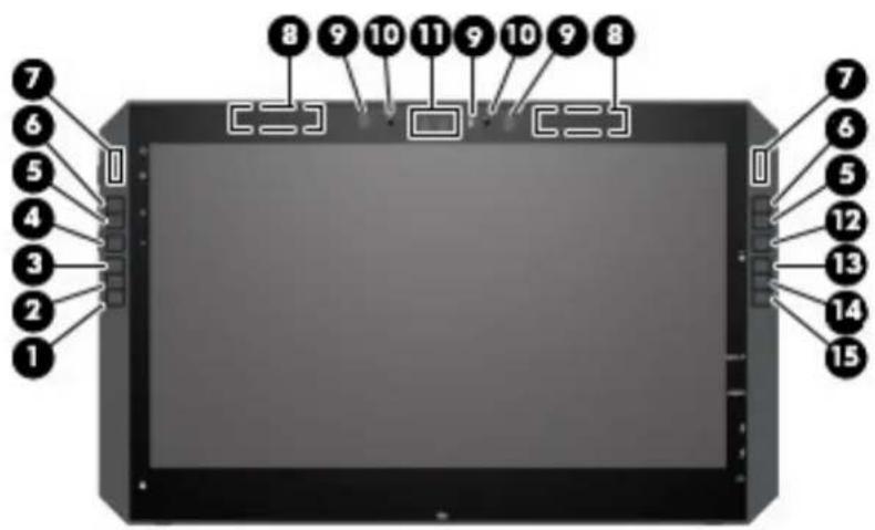 HP ZBook x2 G4 - Partie avant - 1