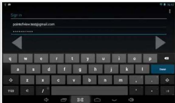 Point of View Mobii 925 - Ajouter un compte - 2