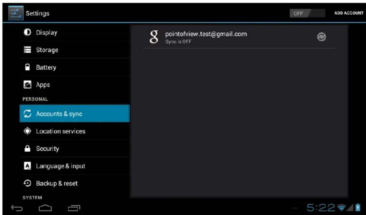 Point of View Mobii 1045 - Ajouter un compte - 2