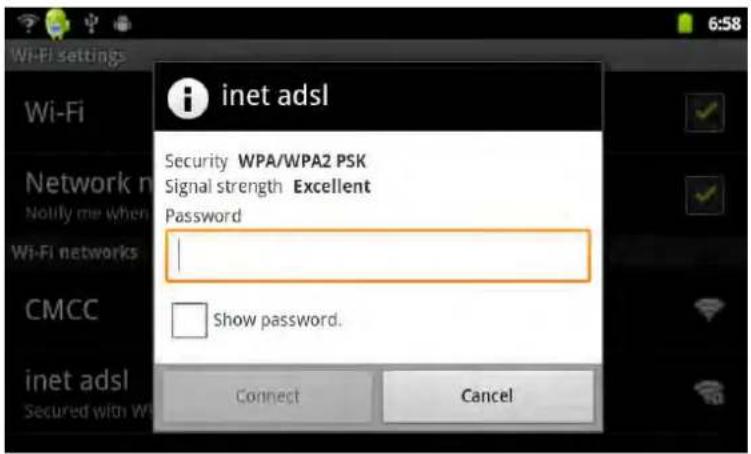 Point of View PlayTab 2 - Connexion de WIFI san fil : - 3
