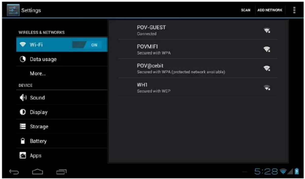 Point of View ProTab 26 XL - Modification de la langue d'exploitation - 2