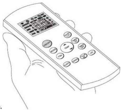 OLIMPIA SPLENDID Dolceclima Air Pro 14 HP - - USO DEL CONTROL REMOTO - 1