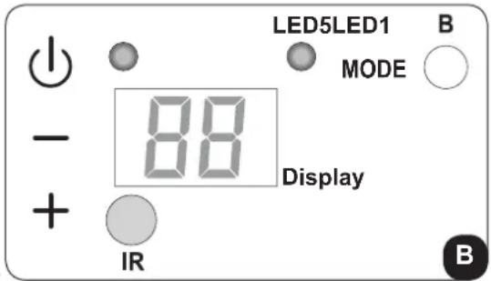 OLIMPIA SPLENDID Unico Pro Inverter 12 HP A+ - Boutons - 1