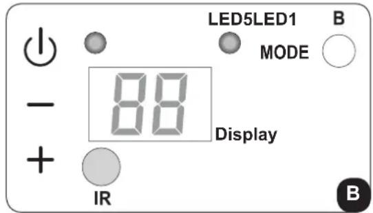 OLIMPIA SPLENDID Unico Pro Inverter 12 HP A+ - Tasten - 1