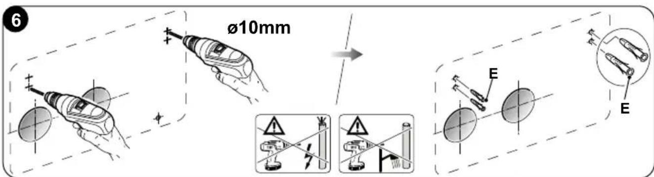 OLIMPIA SPLENDID Unico R - - Drilling the wall - 5