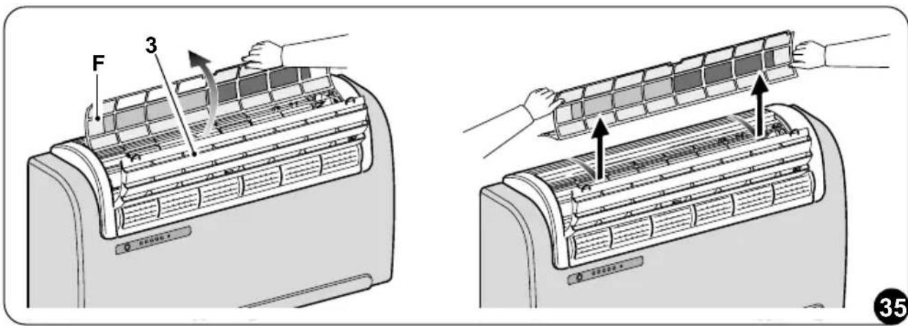 OLIMPIA SPLENDID Unico R - Filter reassembly: - 1