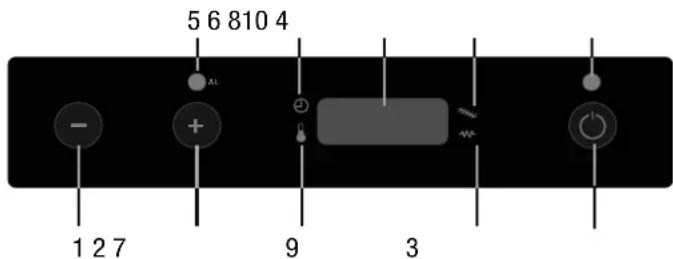 OLIMPIA SPLENDID MIA 2 9 - Stove panel and remote control - 1