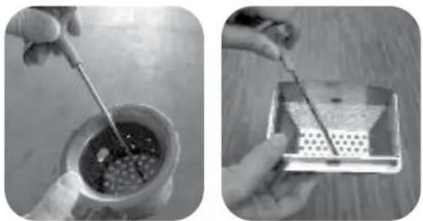 OLIMPIA SPLENDID MIA 2 11 - Cleaning the brazier and brazier support - 1