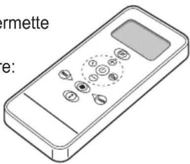OLIMPIA SPLENDID Caldo Crystal - - DESCRIZIONE TELECOMANDO - 1