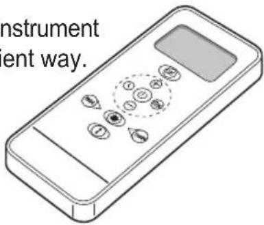 OLIMPIA SPLENDID Caldo Crystal - - Use of the remote control - 1