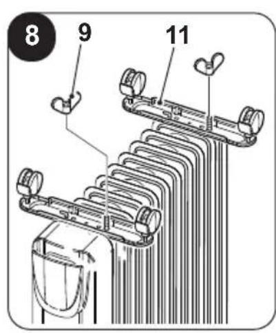 OLIMPIA SPLENDID Caldorad digital - INSTRUCTIONS POUR L'INSTALLATION, L'EMPLOI ET L'ENTRETIEN - 5