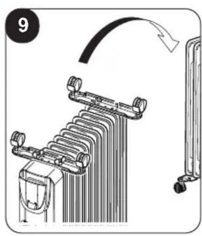 OLIMPIA SPLENDID Caldorad digital - INSTRUCTIONS POUR L'INSTALLATION, L'EMPLOI ET L'ENTRETIEN - 6