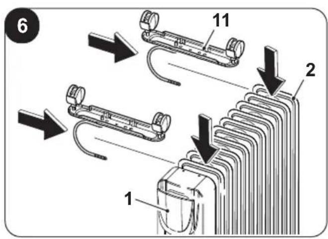 OLIMPIA SPLENDID Caldorad digital - INSTRUCTIONS POUR L'INSTALLATION, L'EMPLOI ET L'ENTRETIEN - 3
