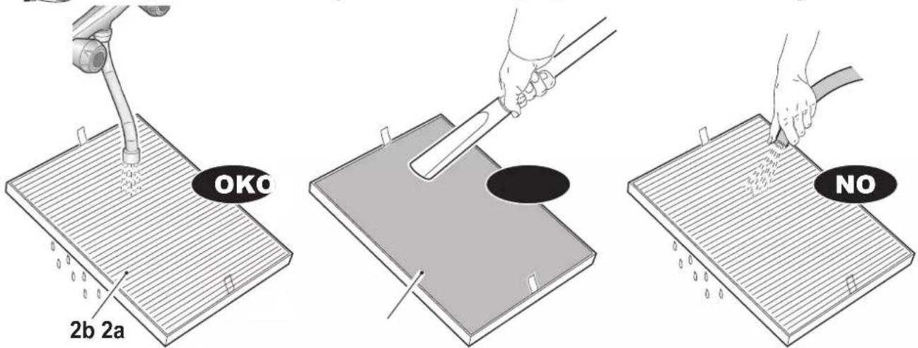 OLIMPIA SPLENDID Aura Di - Ne pas utiliser un jet d'eau fort qui pourrait endommager le contrôle. - 1