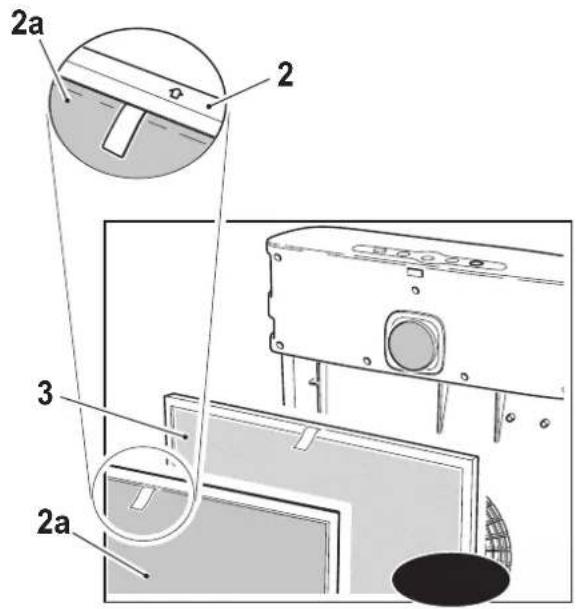 OLIMPIA SPLENDID Aura Di - Vordem Gebrauchden Schutzbeutel von den Filtern entfernen. - 2