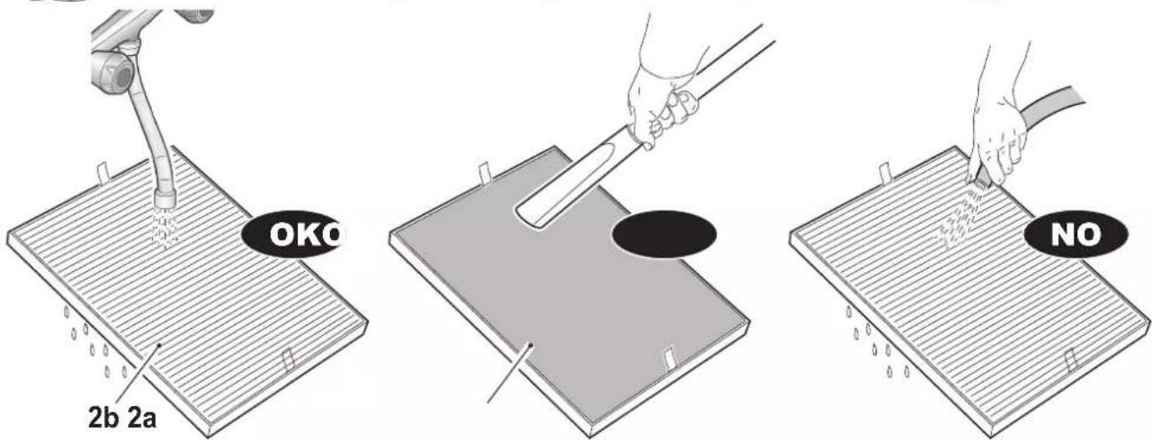 OLIMPIA SPLENDID Aura Di - Non utilizzare un getto d'acqua forte che potrebbe danneggiare ilhetto. - 1