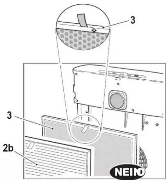 OLIMPIA SPLENDID Aura Di - Vordem Gebrauchden Schutzbeutel von den Filtern entfernen. - 3