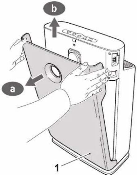 OLIMPIA SPLENDID Aura Di - Vordem Gebrauchden Schutzbeutel von den Filtern entfernen. - 1