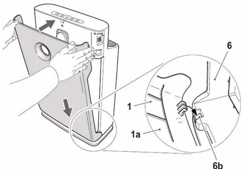 OLIMPIA SPLENDID Aura Di - Vordem Gebrauchden Schutzbeutel von den Filtern entfernen. - 5