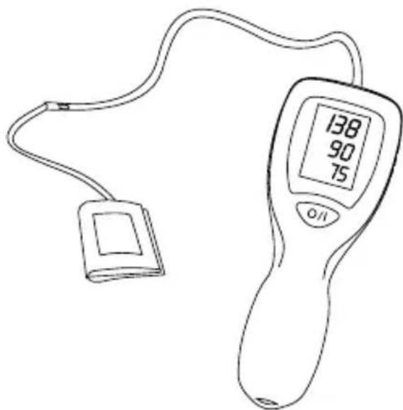 MICROLIFE BP 3AS12 - Connexion du brassard - 2