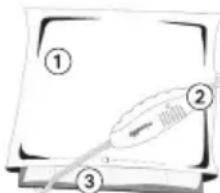 MICROLIFE FH 200C - Utilisation d'un Microlife coussin chauffant - 1
