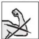 Hormann ThermoSafe ThermoCarbon - Pouzité symbol - 17