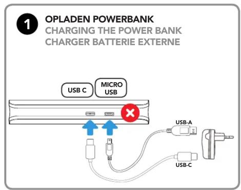 BlueBuilt fastcharge powerbank 10.000 mAh - 2