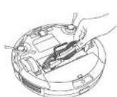 eufy RoboVac 25C - Limpieza del cepillo giratorio - 6