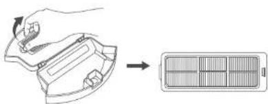 eufy RoboVac 25C - Clean the Dust Collector and Filter - 3