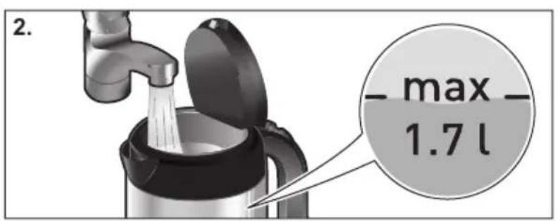 BOSCH TWK70B03 - Cordless electric kettle - 3