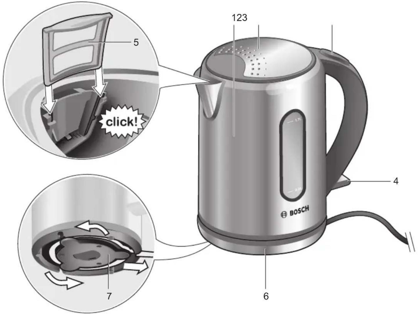 BOSCH TWK7901GB - 1