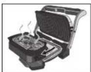 TEFAL OptiGrill+ - Rekommendation för användning av bakplåten - 18