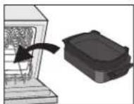 TEFAL OptiGrill+ - Rekommendation för användning av bakplåten - 20