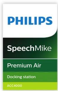 PHILIPS SpeechMike Premium Air ACC4000 - 10